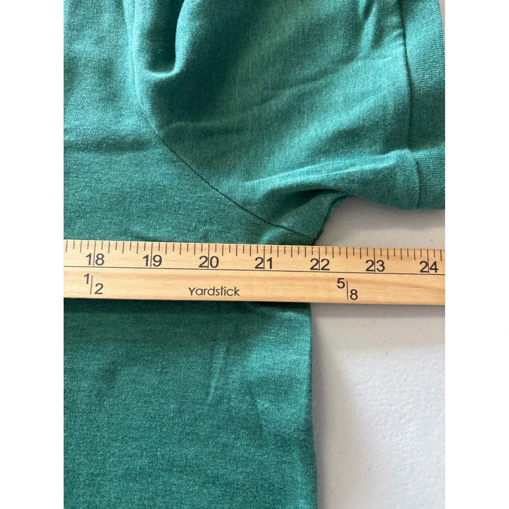 Polo Ralph Lauren Men's Large Classic Green Heather Cotton Collegiate Polo Shirt